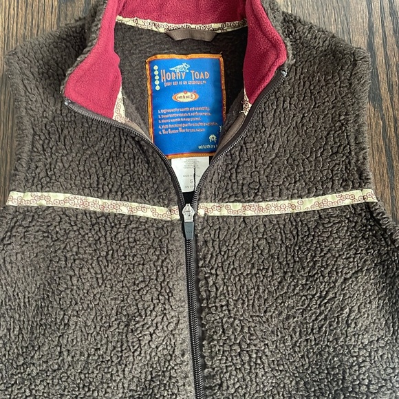 Horny Toad fleece vest - Picture 3 of 6